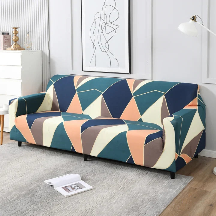 Peach Prism - Luxury Quality Strechable & Dust-proof Sofa Cover