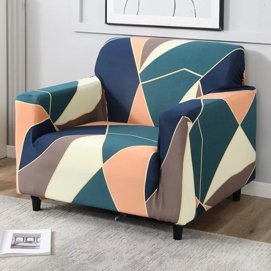Peach Prism - Luxury Quality Strechable & Dust-proof Sofa Cover