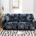 GREY Flooral - Luxury Quality Strechable &amp; Dust-proof Sofa Cover